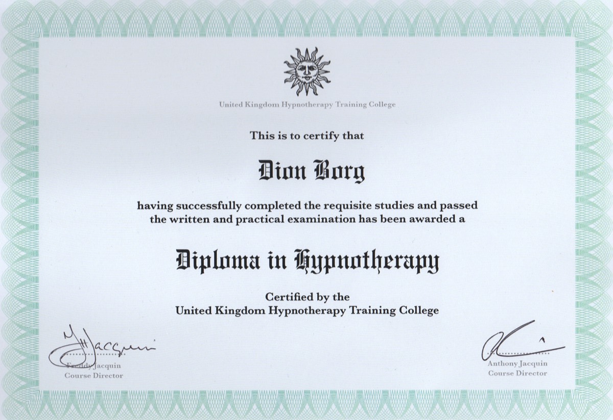 Diploma in Hypnotherapy